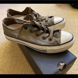 Olive Converse All Stars